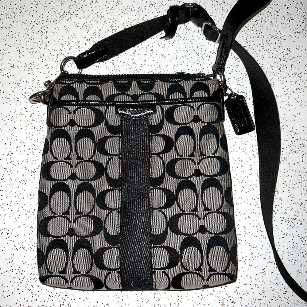 Coach Logo Cross-Body Purse